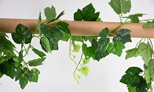 KERUIDENG Reptile Plants - Vines for Reptiles Terrarium- Amphibian Habitat Plants -6.8ft - Thumbnail 6