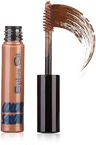 4 Colors Tinted Eyebrow Gel ,Waterproof Long Lasting Sculpting Brow Mascara Eyebrow Color Gel for Eyebrow Makeup ,Smudge Proof ,Cruelty Free，Gold Brown