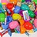 50 Candy filled Easter eggs, surprise eggs filled with Easter candies, 50 pack great for Easter eggs school hunt, Surprise Eggs Hinged Together