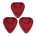 Blueseason Plastic Sticky Portable Guitar Pick Holder Cases Box , 5pcs-red