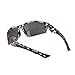 GaoCold Cycling Glasses UV400 Sunglasses Outdoor Sport Goggles Bicycle Eyewear for Men Women Black Frames & Gold Lens