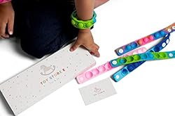 Toy Store E 12pcs Pop It Bracelet Fidget Toys