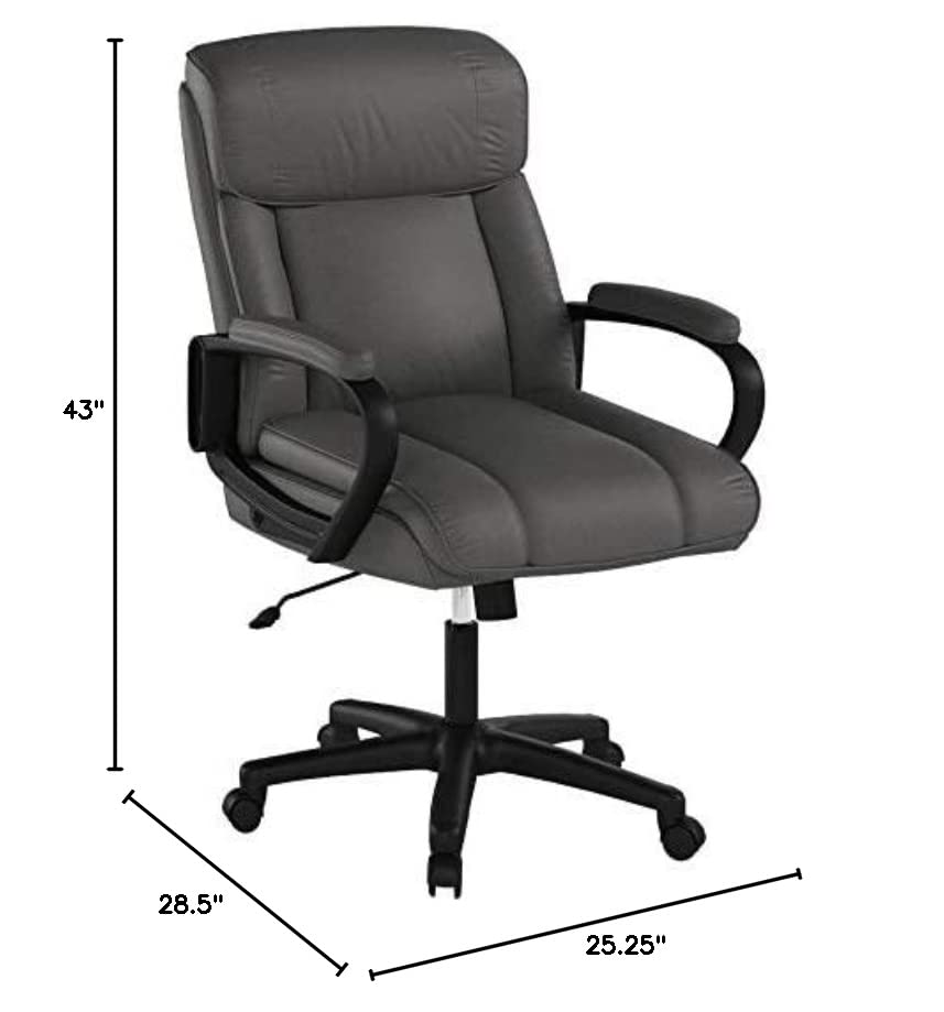 Plush microfiber office chair Clearance
