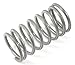 Forney 72654 Wire Spring Compression (10-814), 1-3/8-Inch-by-2-1/2-Inch-by-.135-Inch,Silver,Small