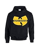 Camalen WU-Tang Clan Design Famous Popular Unisex Pullover Hoodie Hooded Sweatshirt(Black,Large)