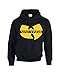 Wu-Tang Clan Design Famous Popular Unisex Pullover Hoodie Hooded Sweatshirt(Black,Large)
