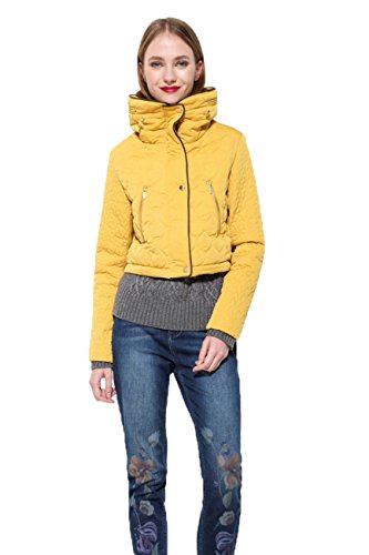 desigual yellow jacket