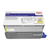 OKI 43866101 Yellow Toner Cartridge For C710 Series Printers