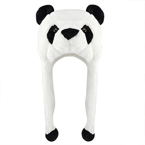 Topro Unisex Cartoon Animal Winter Hat Fluffy Plush Warm Cap Gift