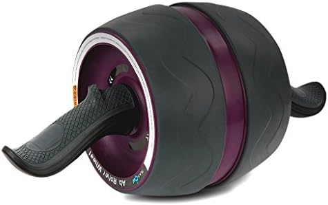 Blascool Fitness Roller Wheel (With Alloy material, Supports maximum load-bearing body 220LB, for Abdomen, back, buttocks, chest and leg exercises) (Red)