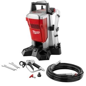 milwaukee sprayer paint airless