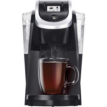 Keurig K200 Plus Series Touch Screen Revolutionary Keurig 2.0 Brewing Technology K-Cup K-Mug K-Carafe Pod Brewer Strength Control Setting Removable Water Reservoir (Black)