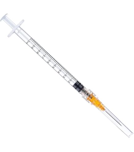 １mlせんよう 1ml Syringes with Needles 25G 5/8 inch, Lab Sample Injection