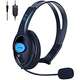 PS4 Xbox One Unilateral Headset, Joso 3.5mm Wired Gaming Online Chat One Ear Headset Headphone with Mic for PS4, PS4 Pro, PS4 Slim, Xbox One, Xbox One S, Xbox One X
