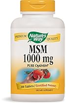 Nature's Way MSM 1000mg, 200 Tablets