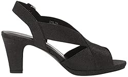 Easy Street Women's Christy Heeled Sandal, Black