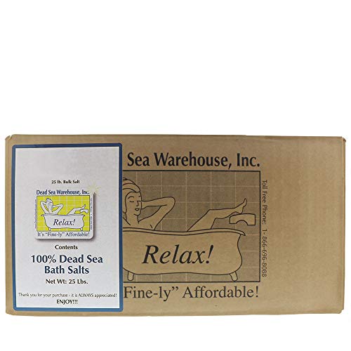 Dead Sea Warehouse Amazing Minerals Dead Sea Bath Salts, Temporary
