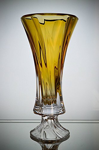 Decorative Crystal Flower Yellow Vase O Buy Online In Cayman Islands At Desertcart