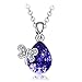 Mothers-day-gifts Crystal Pendant Womens-Necklace Birthday-Anniversary Valentines Day Gifts for Her Butterfly Fashion Jewelry