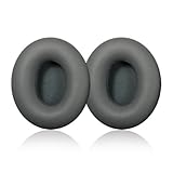 Grey Replacement Earpad cushions For Monster Beats By Dr. Dre Solo & Solo HD Headphone With IT IS Logo Headphone Cable Cord Clip