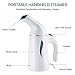 Clothes Steamer, Walbest Portable Garment Steamer Fast-Heat Powerful Handheld Clothing Steamer with Automatic Shut-Off Safety Protection, 140ml Capacity Perfect for Home and Travel (White)