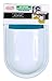 Five Star Locker Accessories, Locker Storage Pocket with Dry Erase Surface, Magnetic, White with Teal Pocket (72620)