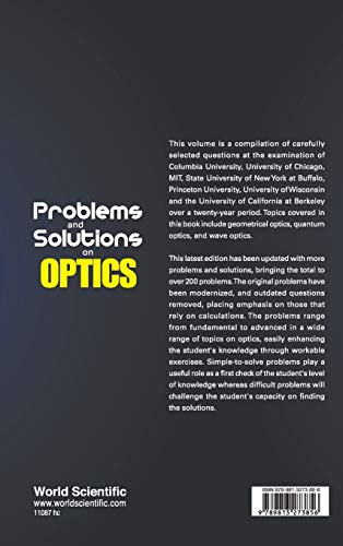 image for Problems and Solutions on Optics: Second Edition (Major American Unive