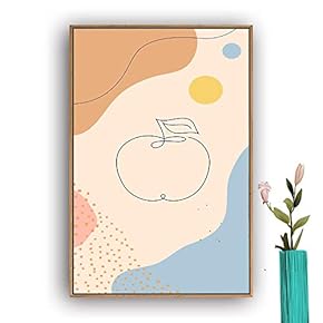 Framed Canvas Wall Art Picasso Poster Print of Woman Canvas Prints Home Artwork Decoration for Living Room,Bedroom - 16x24 inches
