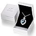 S SIVERY Necklace Rose Gifts for Women, Preserved Forever Rose Gifts for Valentines Day
