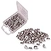 Shapenty 100PCS 3mm Small Stainless Steel Female Thread Hex Screw Nut Fastener Tool, M3 primary