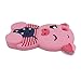 Samsung Galaxy S8 Plus Case, Maoerdo Cute 3D Cartoon Pink Stripes Pig Silicone Rubber Phone Case Cover for Samsung Galaxy S8 Plus