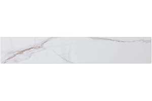 Montary 22"X4" Sintered Stone Sidesplash Artificial Marble Vanity Top Side Splash, Carrara Gold