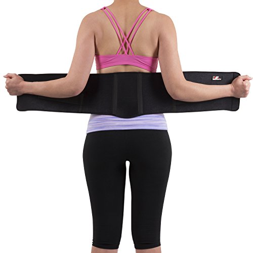 Dual Adjustable Waist Belt for back, lumbar and core support