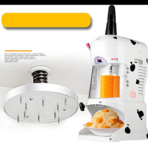 Eiscrusher-Schneeflocken-Eismaschine, kommerzielle Eismaschine, Eiscrusher, Smoothie-Maschine, Teestube-Ausrüstung 90kg… – Bild 6