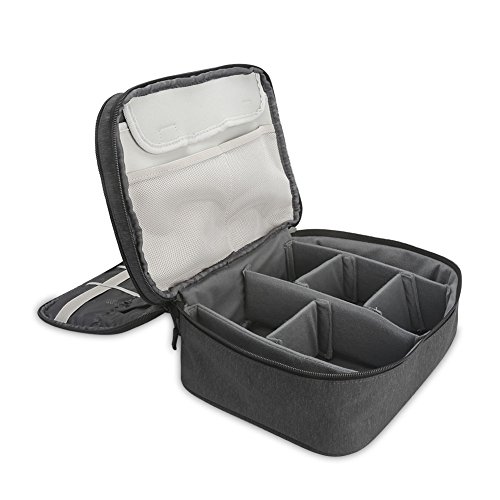 image for BUBM Travel Organizer, Electronic Accessories Storage Bag for Cord, Me