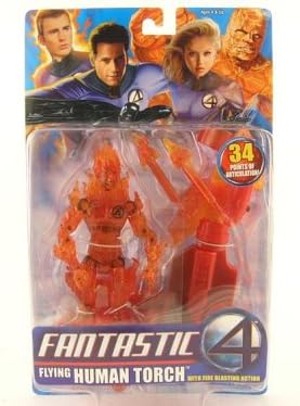human torch action figure