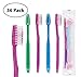 Bottles N Bags MEGA Pack Kids Disposable Toothbrushes with Paste | Children's Bubblegum Pre-Pasted & Individually Wrapped Toothbrush Bundle | Perfect for School, Camp, Summer Vacation, (36 Pack)