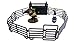 Big Country Toys PBR Rodeo Set - 1:20 Scale - Bushwhacker The Bull - Flint Rasmussen - Rodeo Toy Set