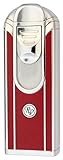 Rocky Patel Cigar Lighter South Beach Big Brother Quad Jet - Red