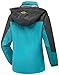 wantdo Women's Windbreaker Raincoat Breathable Softshell Hiking Jacket Blue M