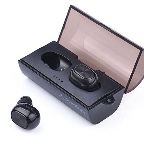 Avantree New Mini True Wireless Earbuds with Portable Charging Case, Bluetooth 4.1 TWS in Ear Headphones, Small Cordless Invisible Stereo Earphones Earpiece – TWS320