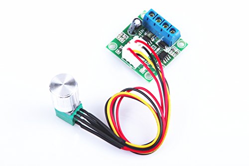 KNACRO 1803BKW 1.8V/3V/5V/6V/7.2V/12V 2A 30W DC Motor Speed Controller (PWM) Adjustable Driver Switch