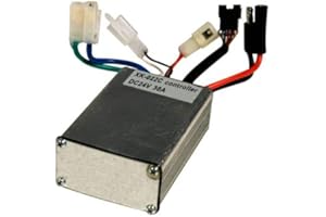 PRECISION AUTO PRODUCTS 24 Volt 30 Amp Controller - with 5 Pin Throttle Connector for Currie - Schwinn S500 - Ezip E400 / E500 / E750 and Ezip E900. High Performance 24V Control Module for 500-750 Watt Motor Model: XK-022C
