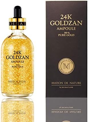 スキンネイチャー ジェル 美容液 100ml 水分 保湿 金箔 純金 ツヤ肌 ペプチド ビタミン オレガノ 24K ゴールドザンセラム [ 正規輸入品 ] 韓国コスメ SHINBEE