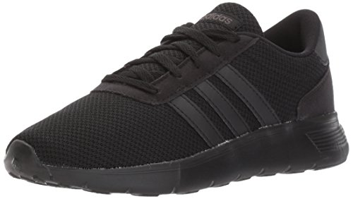 adidas NEO Unisex-Kids Lite Racer Sneakers, Black/Black/Utility Black, (6 M US)