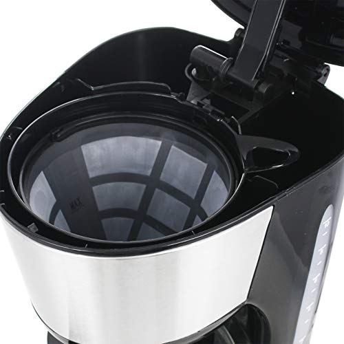 EMERIO CME-122933, Filter Kaffeemaschine, 1.25l für bis zu 10 Tassen frischen Kaffee, herausnehmbarer Permanent-Filter… – Bild 4