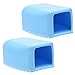BCP 2 PCS Silicone Mini Handheld Laundry Board Washboard (Blue)