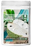 Naturevibe Botanicals Organic Graviola Powder (4oz), Annona muricata (Soursop) | Non GMO and Gluten Free | Supports Immune System.