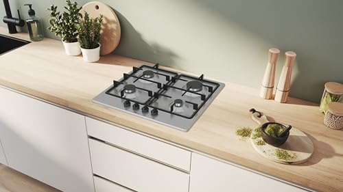Bosch PGP6B5K60 Serie 4 Gas freestanding 60 cm 4 burners Stainless steel