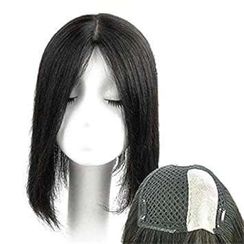 Amazon Com Yudit 12 Middle Part Straight Real Human Hair Topper